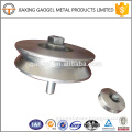 Durable steel belt pulley